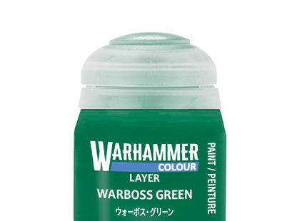 Gamers Guild AZ Citadel Warhammer Colour Paint: Layer - Warboss Green (12ml) Games-Workshop