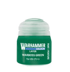 Gamers Guild AZ Citadel Warhammer Colour Paint: Layer - Warboss Green (12ml) Games-Workshop