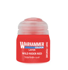 Gamers Guild AZ Citadel Warhammer Colour Paint: Layer - Wild Rider Red (12ml) Games-Workshop