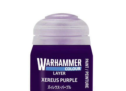 Gamers Guild AZ Citadel Warhammer Colour Paint: Layer - Xereus Purple (12ml) Games-Workshop