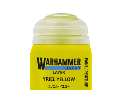 Gamers Guild AZ Citadel Warhammer Colour Paint: Layer - Yriel Yellow (12ml) Games-Workshop