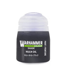Gamers Guild AZ Citadel Warhammer Colour Paint: Shade - Nuln Oil (18ml) Games-Workshop