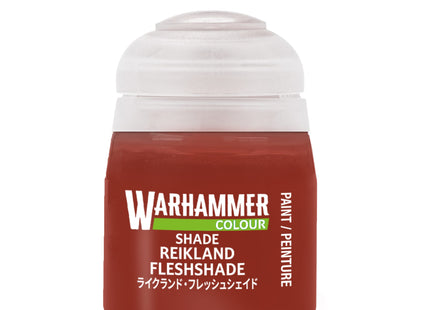 Gamers Guild AZ Citadel Warhammer Colour Paint: Shade - Reikland Fleshshade (18ml) Games-Workshop