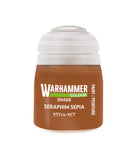 Gamers Guild AZ Citadel Warhammer Colour Paint: Shade - Seraphim Sepia (18ml) Games-Workshop