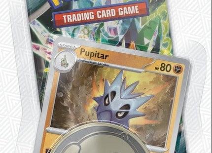 Gamers Guild AZ Clearance Pokemon Scarlet & Violet 6 Twilight Masquerade Checklane Blister - Pupitar (Pre-Order) Pokemon