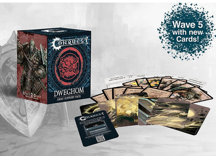 Gamers Guild AZ Conquest Conquest: Dweghom: Army Support Pack Wave 5 (Pre-Order) Para Bellum Games