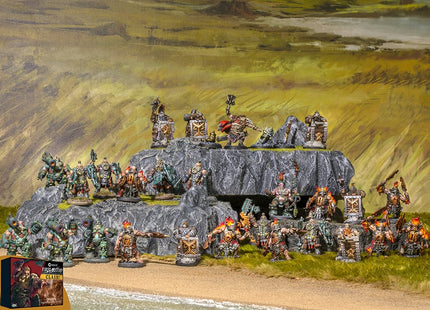 Gamers Guild AZ Conquest Conquest: First Blood Clash! Warbands of Legend - Dweghom (Pre-Order) Para Bellum Games