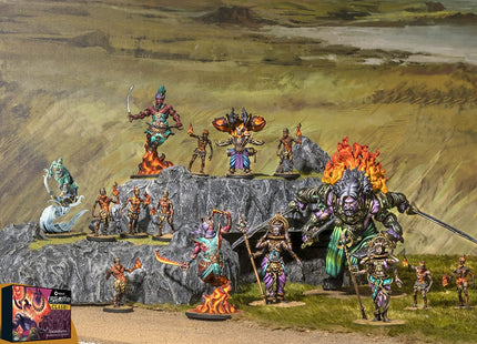 Gamers Guild AZ Conquest Conquest: First Blood Clash! Warbands of Legend - Sorcerer Kings (Pre-Order) Para Bellum Games