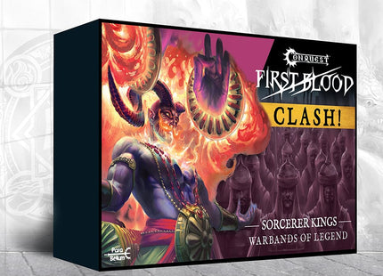 Gamers Guild AZ Conquest Conquest: First Blood Clash! Warbands of Legend - Sorcerer Kings (Pre-Order) Para Bellum Games