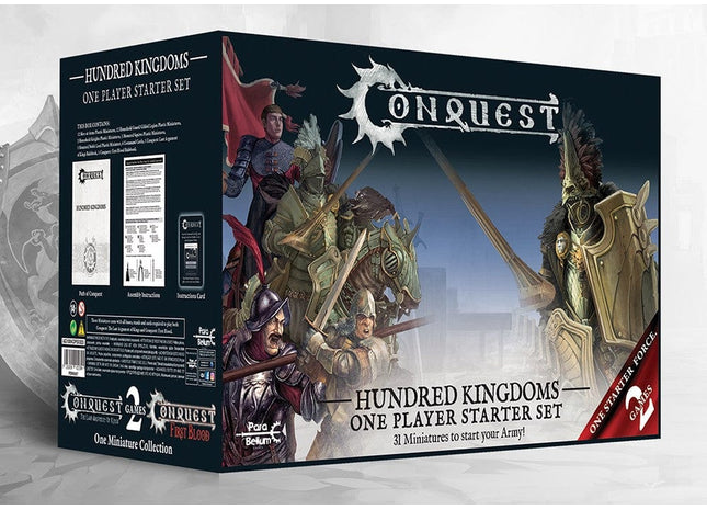 Gamers Guild AZ Conquest Conquest: Hundred Kingdoms - One Player Starter Set Para-Bellum Games