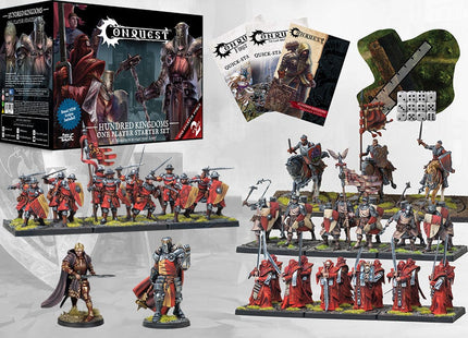 Gamers Guild AZ Conquest Conquest: Hundred Kingdoms - Supercharged One Player Starter Set (Pre-Order) Para Bellum Games