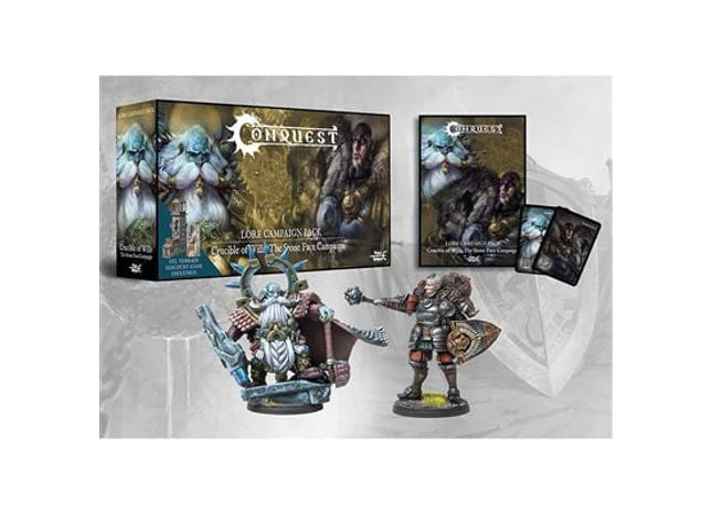 Gamers Guild AZ Conquest Conquest: Lore Campaign Pack - Crucible of Wills: The Stone Face Campaign Para Bellum Games