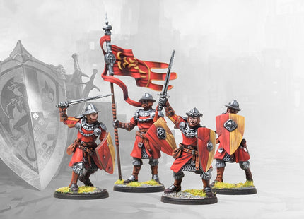 Gamers Guild AZ Conquest Conquest: Men At Arms REMIX (Dual Kit) - Hundred Kingdoms (Pre-Order) Para Bellum Games