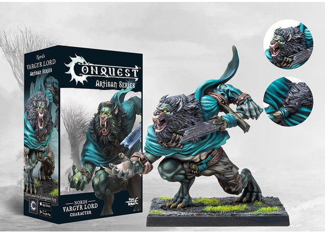 Gamers Guild AZ Conquest Conquest: Nords: Artisan Series Vargyr Lord (Pre-order) Para-Bellum Games