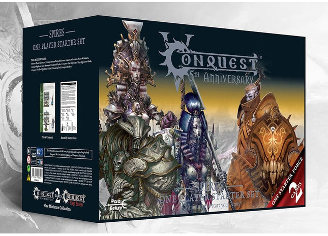 Gamers Guild AZ Conquest Conquest: Spires - 5th Anniversary Supercharged Starter Set (Pre-Order) Para Bellum Games