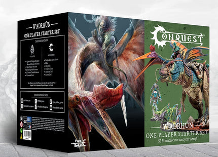 Gamers Guild AZ Conquest Conquest: W’adrhun - 2026 One-Player Supercharged Starter Set (50 pc) (Pre-Order) Para Bellum Games