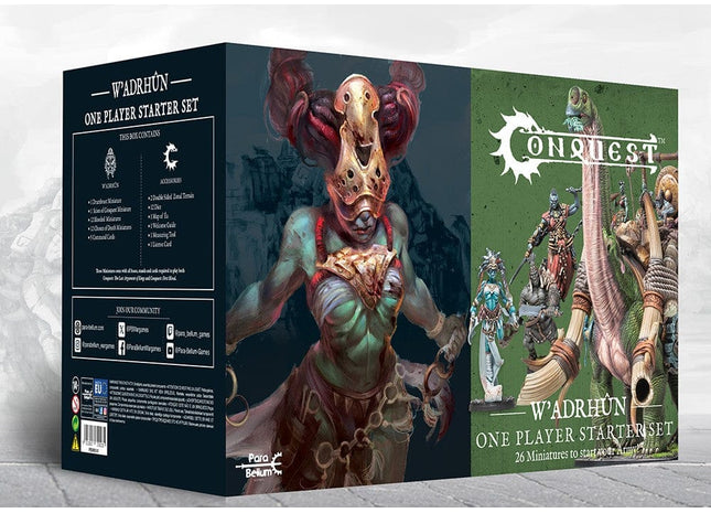 Gamers Guild AZ Conquest Conquest: W’adrhun - 2026 Supercharged Starter Set (Pre-Order) Para Bellum Games
