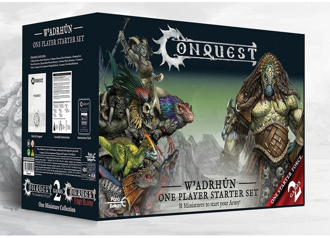 Gamers Guild AZ Conquest Conquest: W’adrhŭn - One Player Starter Set Para-Bellum Games