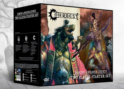 Gamers Guild AZ Conquest Conquest: Yoroni vs Weaver Courts - 2 Player Starter (Pre-Order) Para Bellum Games