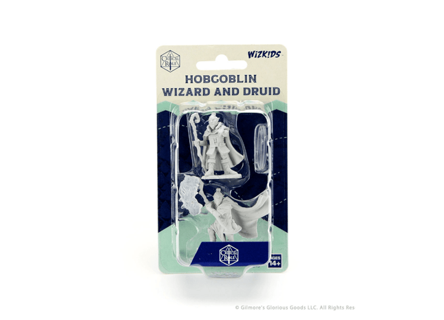Gamers Guild AZ Critical Role WZK90389 Critical Role Minis: Wave 1 - Hobgoblin Wizard and Druid Male Southern Hobby