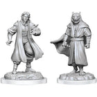 Gamers Guild AZ Critical Role WZK90551 Critical Role Unpainted Miniatures: W03 Human Sorcerer Merchant & Tiger Demon Southern Hobby