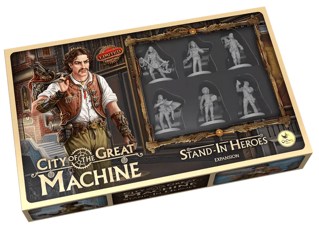 Gamers Guild AZ Crowd Games LLC City of the Great Machine: Stand-in Heroes Expansion GTS