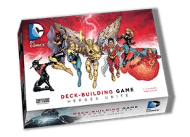 Gamers Guild AZ Cryptozoic DC Comics Deck / Bag / Pool Building Game: Heroes Unite GTS