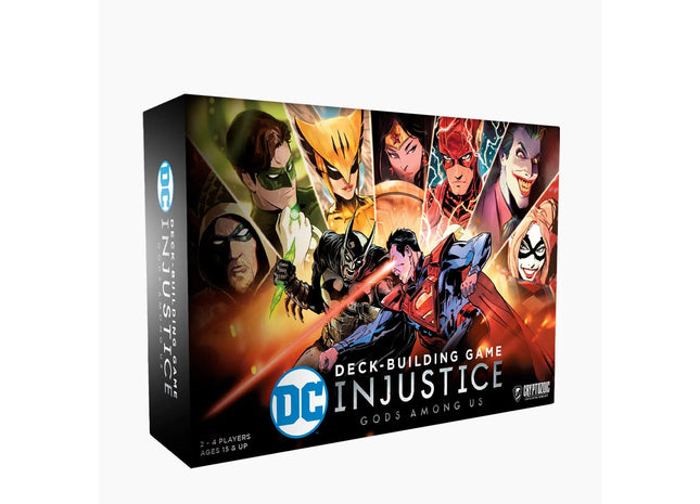 Gamers Guild AZ Cryptozoic DC Comics Deck / Bag / Pool Building Game: Injustice: Gods Among Us GTS