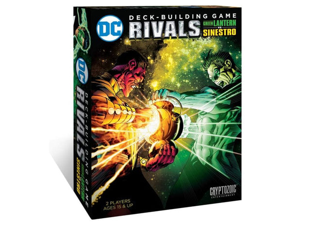 Gamers Guild AZ Cryptozoic DC Comics Deck-building Game: Rivals Green Lantern vs. Sinestro ACD Distribution