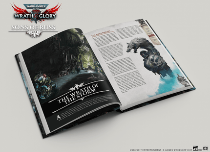 Gamers Guild AZ Cubicle 7 Warhammer 40K: Wrath & Glory RPG - Sons of Russ (Pre-Order) ACD Distribution