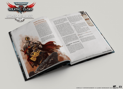 Gamers Guild AZ Cubicle 7 Warhammer 40K: Wrath & Glory RPG - Sons of Russ (Pre-Order) ACD Distribution