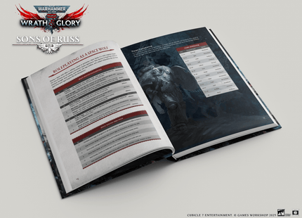 Gamers Guild AZ Cubicle 7 Warhammer 40K: Wrath & Glory RPG - Sons of Russ (Pre-Order) ACD Distribution