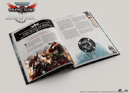Gamers Guild AZ Cubicle 7 Warhammer 40K: Wrath & Glory RPG - Sons of Russ (Pre-Order) ACD Distribution