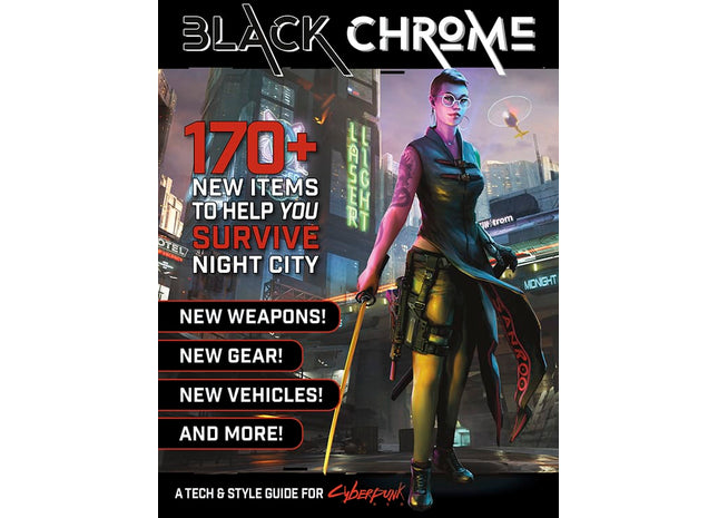 Gamers Guild AZ Cyberpunk Red Cyberpunk RED: Black Chrome AGD