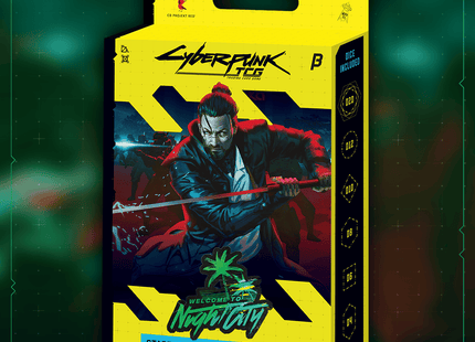 Gamers Guild AZ Cyberpunk TCG Cyberpunk TCG: Welcome to Night City - Retail Starter Deck: Embracing Power (Pre-Order) Kickstarter