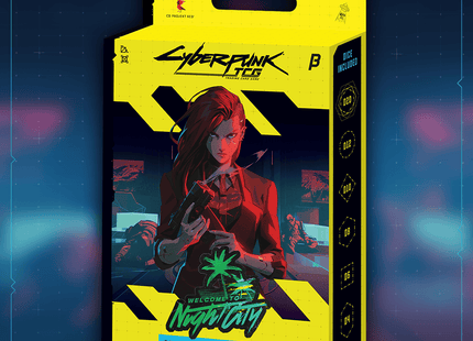 Gamers Guild AZ Cyberpunk TCG Cyberpunk TCG: Welcome to Night City - Retail Starter Deck: The Heist (Pre-Order) Kickstarter