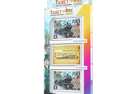 Gamers Guild AZ Days of Wonder Gamegenic: Sleeves - Ticket to Ride Europe Art Sleeves Asmodee