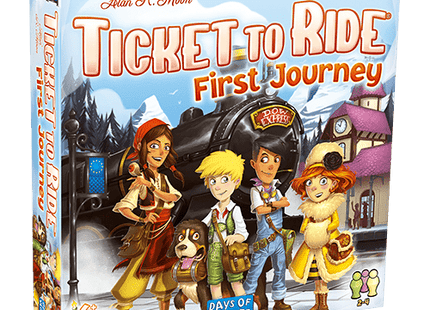 Gamers Guild AZ Days of Wonder Ticket to Ride: Europe - First Journey Asmodee