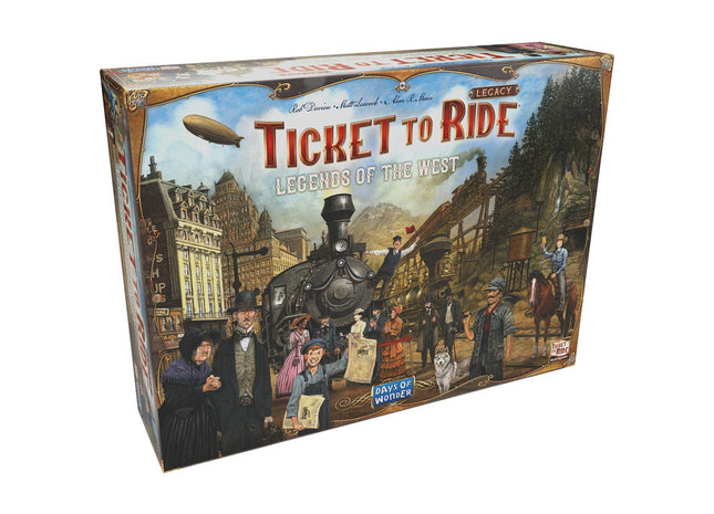 Gamers Guild AZ Days of Wonder Ticket to Ride Legacy: Legends of the West (Pre-Order) Asmodee