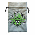 Gamers Guild AZ Dice Bag Black Oak Workshop: Dice Bag - d-Holder Black Oak Workshop
