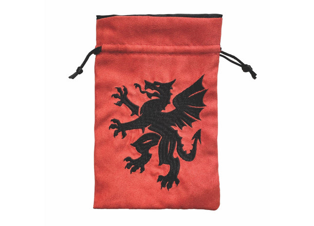 Gamers Guild AZ Dice Bag Black Oak Workshop: Dice Bag - Heraldry Dragon Black Oak Workshop