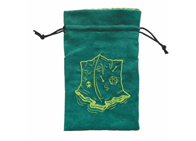 Gamers Guild AZ Dice Bag Black Oak Workshop: Dice Bag - Slimecube Black Oak Workshop