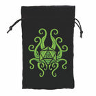 Gamers Guild AZ Dice Bag Black Oak Workshop: Dice Bag - Tentacle d20 Black Oak Workshop