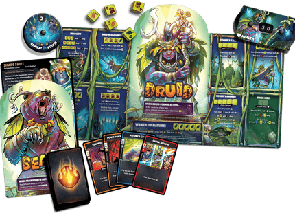 Gamers Guild AZ Dice Throne Dice Throne: Hero Pack - Druid (2026) (Pre-Order) AGD