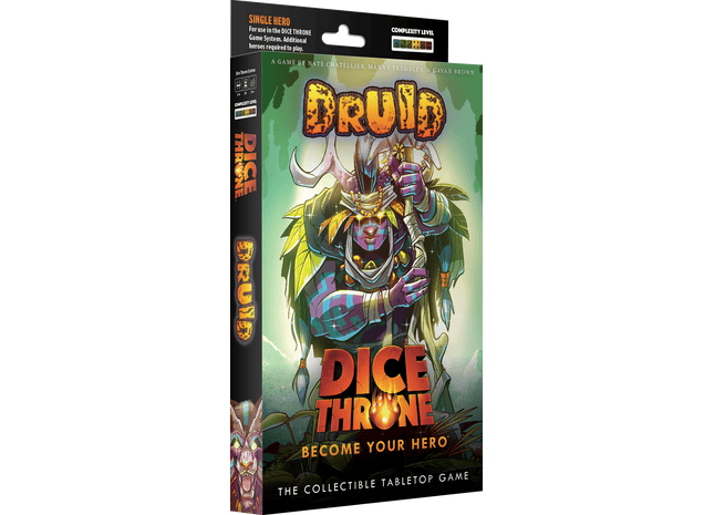 Gamers Guild AZ Dice Throne Dice Throne: Hero Pack - Druid (2026) (Pre-Order) AGD