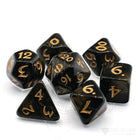 Gamers Guild AZ Die Hard Die Hard Dice 7 Piece RPG Set - Wilderun w/ Gold Discontinue