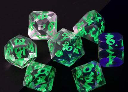 Gamers Guild AZ Die Hard Die Hard Dice - 7 piece Set - Isa Trouble Die Hard