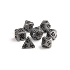 Gamers Guild AZ Die Hard Die Hard Dice - 7 piece Set - Lumina Carbon Knight Die Hard