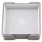 Gamers Guild AZ Die Hard Die Hard: Dice Tray - Square w/Gray Velvet Die Hard