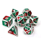 Gamers Guild AZ Die Hard Die Hard Metal Dice - 7 Piece Set - Holly Daze Die Hard